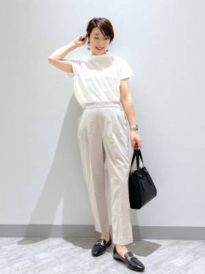 マジで値下げしていいの！？【グローバルワーク】ひんやり接触冷感付き♡「大人っぽTシャツ」