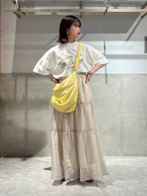 こりゃ争奪戦の予感！！【ローリーズファーム】ほどよい透け感が可愛い♡「ロングスカート」