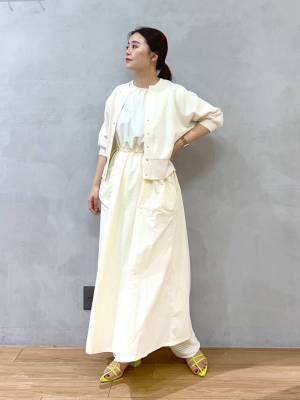 お願い！売切れないで！【ローリーズファーム】たった1着で主役級コーデ♡「ノースリワンピ」