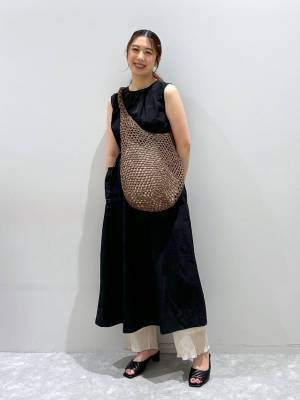 お願い！売切れないで！【ローリーズファーム】たった1着で主役級コーデ♡「ノースリワンピ」