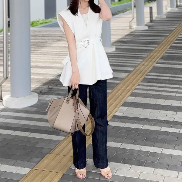 既にサイズ欠け発生中！【GU】1足あるとオンオフ使える♡ 大人っぽ「値下げサンダル」