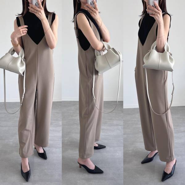 オンラインでは完売！？【GU】お店に急げッ！！ 大人女子に人気の「本命サロペット」