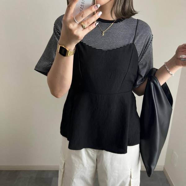 「お店で一目惚れ」って♡【しまむら】完売前に手に入れたい！「最旬ビスチェ」