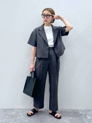 あー、もうたまらんッ♡♡【グローバルワーク】Tシャツに飽きたら着たい！「半袖ジャケット」