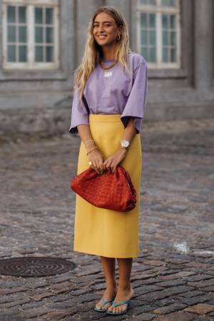 「カラー」を使って夏の終わりを思い切り楽しむ！【ストリートスナップ】