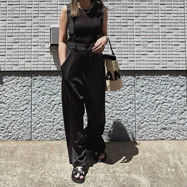 『露出も程よくてお気に入り♡』【ユニクロ】「楽」で着回し力抜群！“アメスリタンク”コーデ集