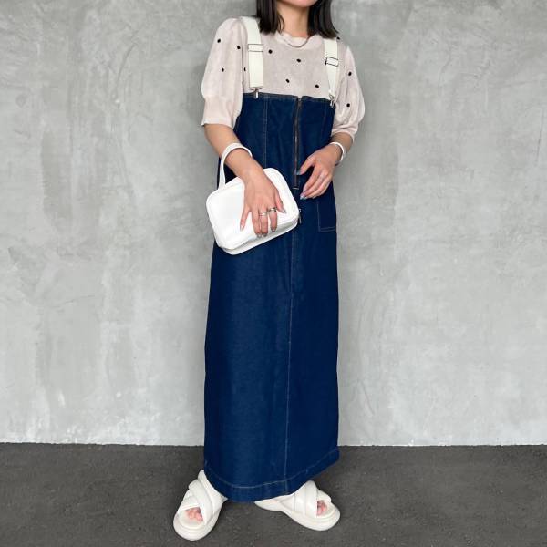 「ほんっっとみんなGET」してる♡『着回し力スゴイ』【しまむら】「着すぎてる」“ジャンスカ”特集