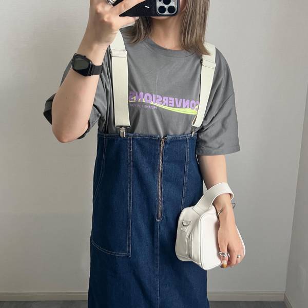 「ほんっっとみんなGET」してる♡『着回し力スゴイ』【しまむら】「着すぎてる」“ジャンスカ”特集