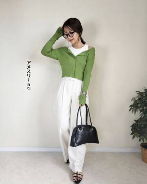 「get」して正解すぎ！！「可愛いのあった♡」【GU】「羽織りに」最適！“カーディガン”が大活躍