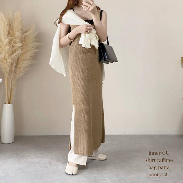 スゴイ…！期待以上！「シルエットが綺麗」すぎ♡【しまむら】「とても好評」な“ニットワンピ”紹介