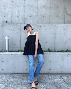 《超期待以上！》着回し抜群すぎる…♡【GU】『何にでも合う！！』“デニム”コーデ集