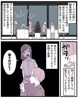 同僚と食事時『隣のテーブル席に1組のカップル』が着座。←相手は私の彼氏！？数分後…”ワイン”を使い復讐を果たす！！