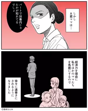 A君ママ「パートじゃたかが知れてる」→経済力で”ママ友全員”を敵に！？止まらない暴走で”家庭環境”にまで亀裂が！！