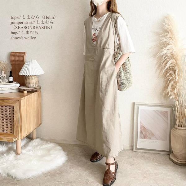 全身真似したい可愛さ♡【しまむら】高見え間違いなしの「ワントーンコーデ」って？