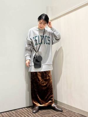 NEXTブームは、これでしょ♡【ローリーズファーム】上品で大人っぽ！「ベロアキャミワンピ」