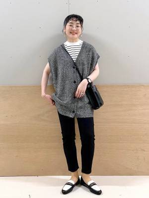 「着回し力最強」って！！ 【グローバルワーク】店員さんも高評価♡「垢抜けベスト」