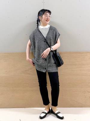 「着回し力最強」って！！ 【グローバルワーク】店員さんも高評価♡「垢抜けベスト」