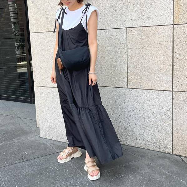 365日使いたいッ！！【ユニクロ】シンプルコーデなのにおしゃれ♡「白黒バッグ」