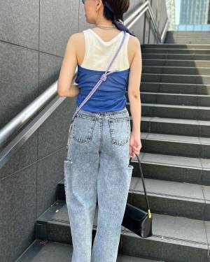 「万能」すぎ〜！コレなしには「生活できません」！！【ユニクロ】の超愛用中“アメスリタンク”が使える