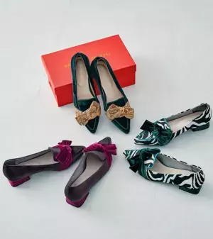 この可愛さ罪！絶対に買いたい♡【リボンパンプス】