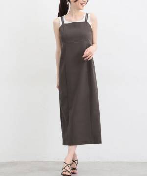 1枚で最高に女っぽ♡【ハニーズ】夏からロングシーズン活躍！「優秀キャミワンピ」