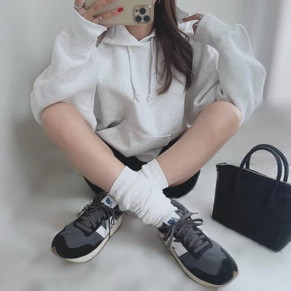 結局、シンプルが一番かも♡【GU】ゆるっと感がたまらんッ！「スウェットトップス」