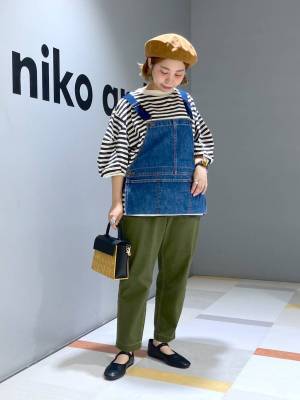 あ、新しい！【niko and …】一癖デザインでこなれ感♡ 「サロペ風ベスト」