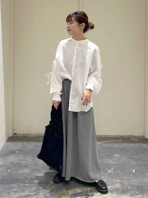 1枚で主役級の活躍！！【niko and…】スカートにもパンツにも◎「マニッシュシャツ」