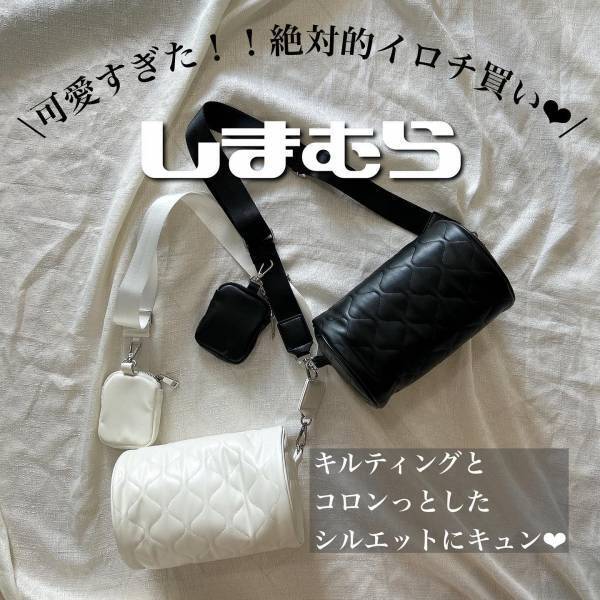 「なんて最高なんだ」「スタメン確定」！！【しまむら】「たまらなくツボ」な”キルティングバッグ”をGET