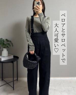 ＜2色買いしました＞「秋に大活躍」する！【GU】の「企業努力」が詰まってる”ベロアT”