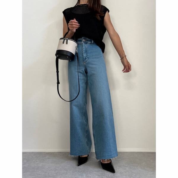 ＜集めたくなる＞「オシャレ感アップ」する♡【ZARA】”ワイドデニム”が万能すぎるっ！