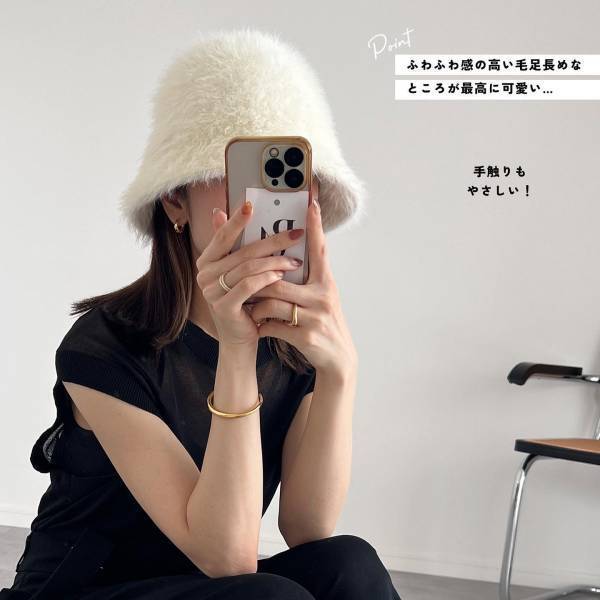 「最高に可愛い…」「クオリティがやばい」の声！【GU】1990円『高見えハット』がとにかくオススメ