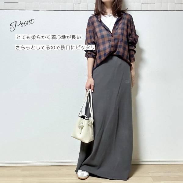 秋色「チェック」が超可愛い！【ユニクロ】初秋にピッタリ”シアーチェックシャツ”に「一目惚れ」