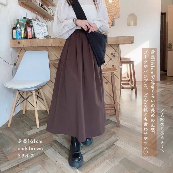 「こんなの待ってた♡」「もうマストバイ」！【ユニクロ】「待望の」”楽ちんロングスカート”に感動