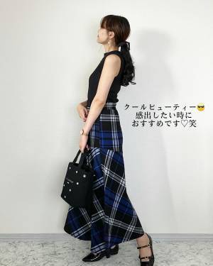 「これは着て感動」！！「細見え〜っ♡」【Avail】「秋にもぴったり」”細見えスカート”2選