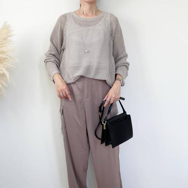 「秋に向けておすすめ」だって！ 【ユニクロ】SNSでも話題！「メッシュセーター」