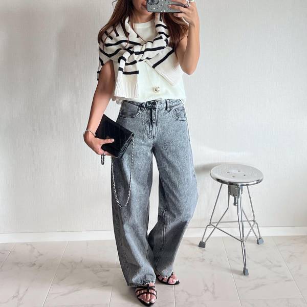 「クオリティ最高ッ！！」【GU】ゆるっと感が今っぽ♡「最旬バギージーンズ」