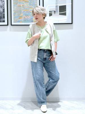 トレンド感、爆上がり！！ 【グローバルワーク】1点投入で即サマ見え♡「最旬ベスト」