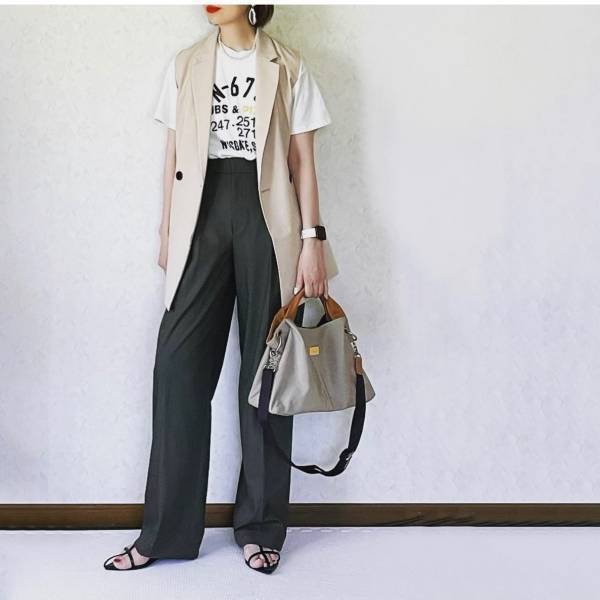 週7で着たいッ！！【GU】夏→秋で長ーく着回せる♡「優秀ベスト」知ってる？