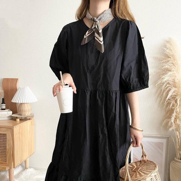 990円って正気！？【GU】手持ち服が一気にあか抜け！「大人っぽスカーフ」