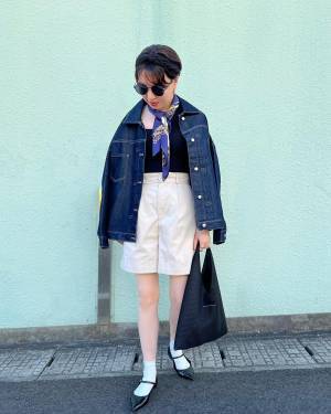 990円って正気！？【GU】手持ち服が一気にあか抜け！「大人っぽスカーフ」