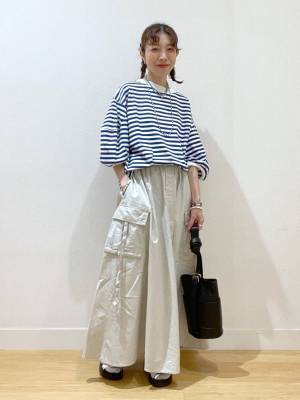 人気商品が＜再販＞決定って！！【niko and…】ぽわん袖が可愛い♡「ボーダートップス」