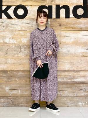 全方位カワイイッ♡ 【niko and…】いい女度、爆上がり！ ゆったり「秋色ワンピ」