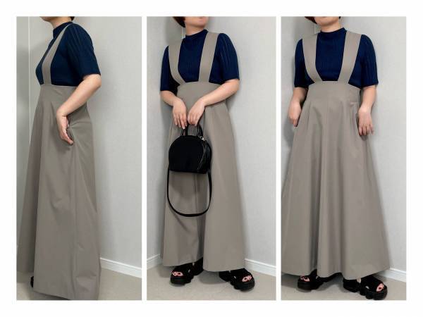 ＜感動の体型カバー＞『腰回りもスッキリ』【UNITED　ARROWS】の「無限の着回し」ができる”ジャンパースカート”特集