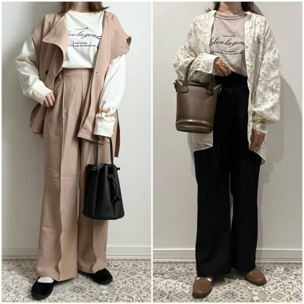 ＜1089円には見えない＞「丈感」かわいすぎない？♡【しまむら】「本当に高見え」な“ロンT”紹介