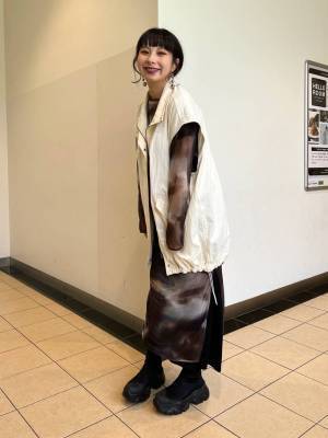 センス爆発してるわッ！！【JEANASIS】大人っぽい透け感にグッとくる♡「着回し力抜群ワンピ」