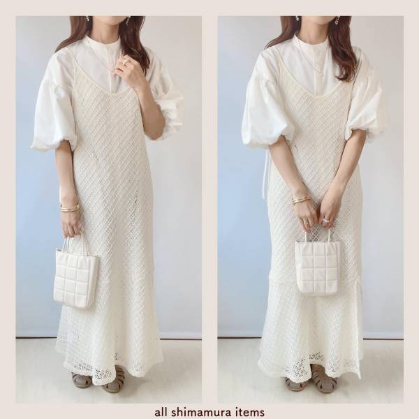 これ実は【しまむら】なんです♡ 毎日でも頼りたい！「激かわキャミワンピ」