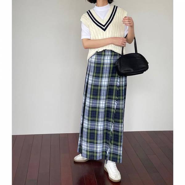 秋といえば【チェック柄】！トライしやすい！「注目アイテム」って？