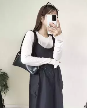 「試着してみたらイチコロ」【GU】夏から秋まで着回しやすい”ジャンスカ・サロペット”で楽ちんコーデ