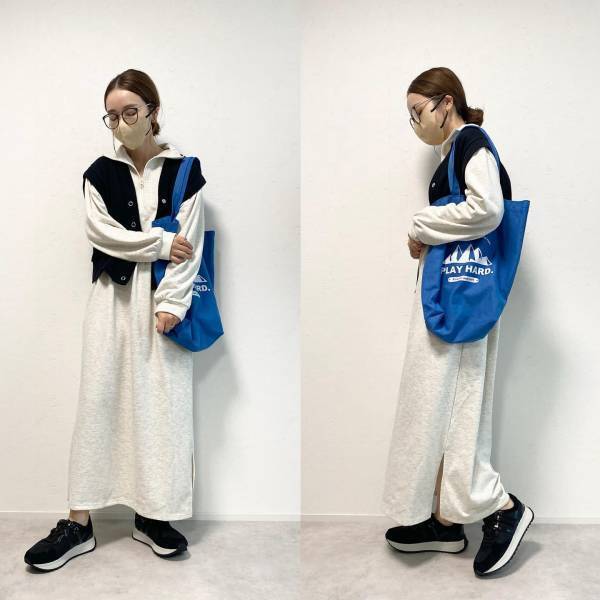 着た瞬間「可愛い！！」【しまむら】これだけでコーデ完成！”スウェットアイテム”が着心地最高